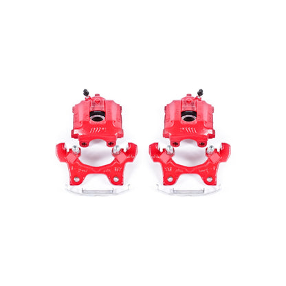 PowerStop Power Stop 95-99 BMW M3 Rear Red Calipers w/Brackets - Pair S1890