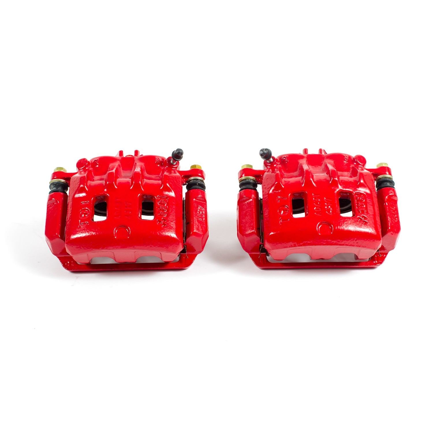 PowerStop Power Stop 98-02 Subaru Forester Front Red Calipers w/Brackets - Pair S1948