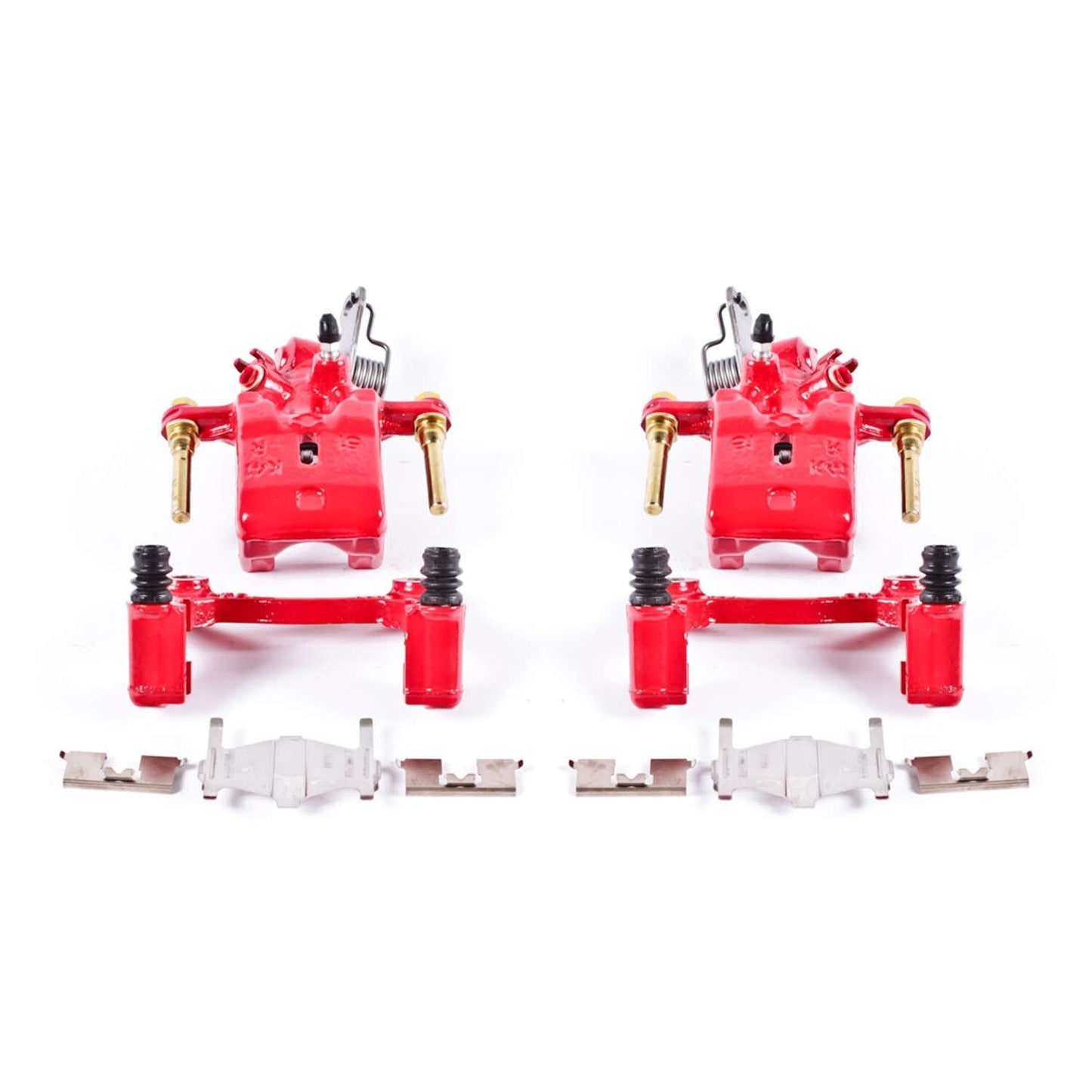 PowerStop Power Stop 96-01 Infiniti I30 Rear Red Calipers w/Brackets - Pair S2000