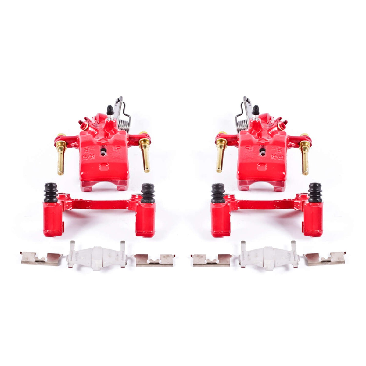 PowerStop Power Stop 96-01 Infiniti I30 Rear Red Calipers w/Brackets - Pair S2000