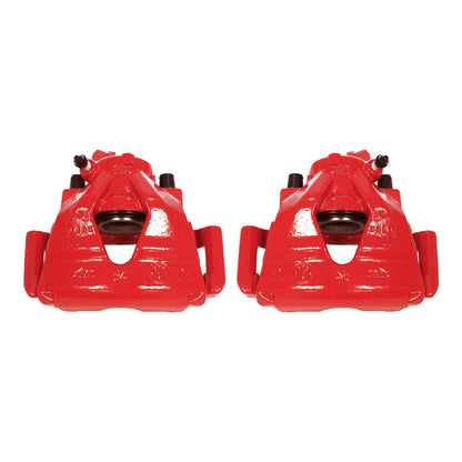 PowerStop Power Stop 99-10 Volkswagen Beetle Front Red Calipers w/Brackets - Pair S2014