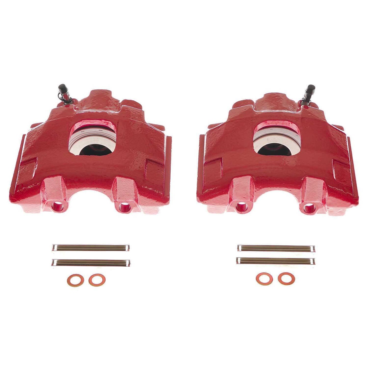 PowerStop Power Stop 98-03 Mercedes-Benz ML320 Front Red Calipers w/o Brackets - Pair S2114