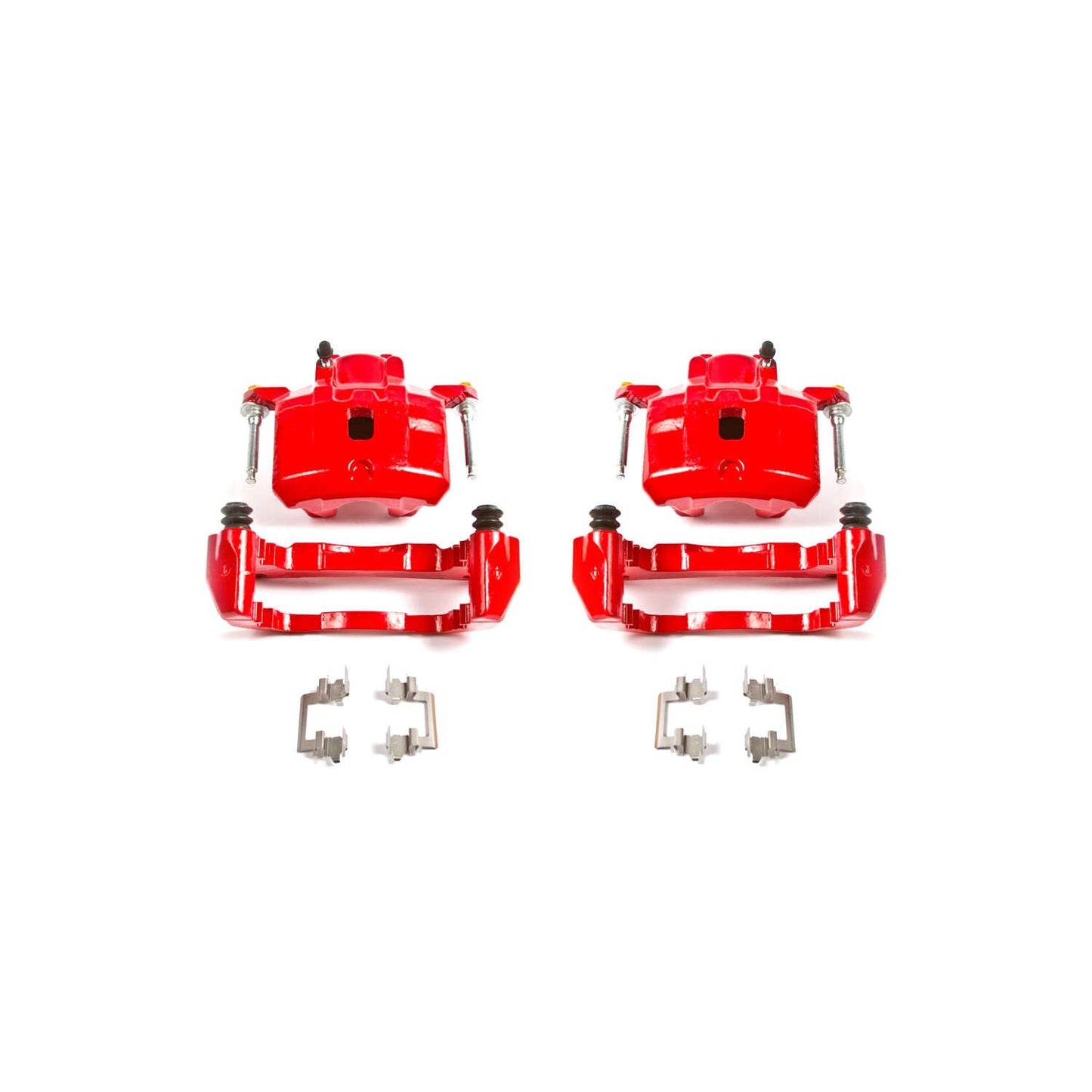PowerStop Power Stop 01-05 Chrysler Sebring Front Red Calipers w/Brackets - Pair S2614