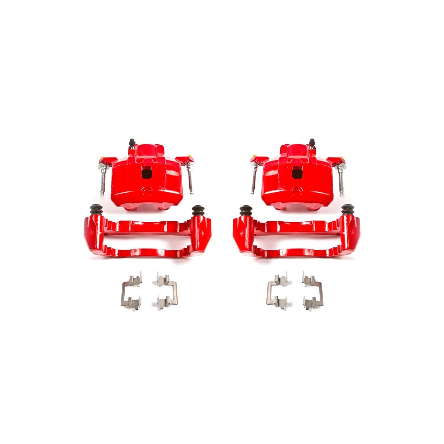 PowerStop Power Stop 01-05 Chrysler Sebring Front Red Calipers w/Brackets - Pair S2614