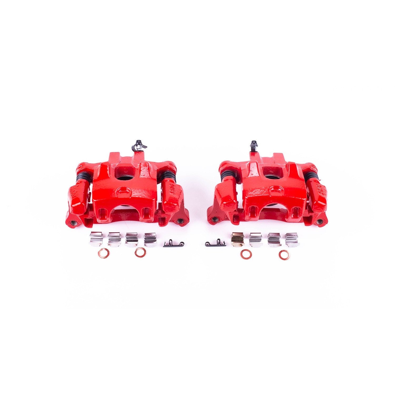 PowerStop Power Stop 2000 Toyota Camry Rear Red Calipers w/Brackets - Pair S2620