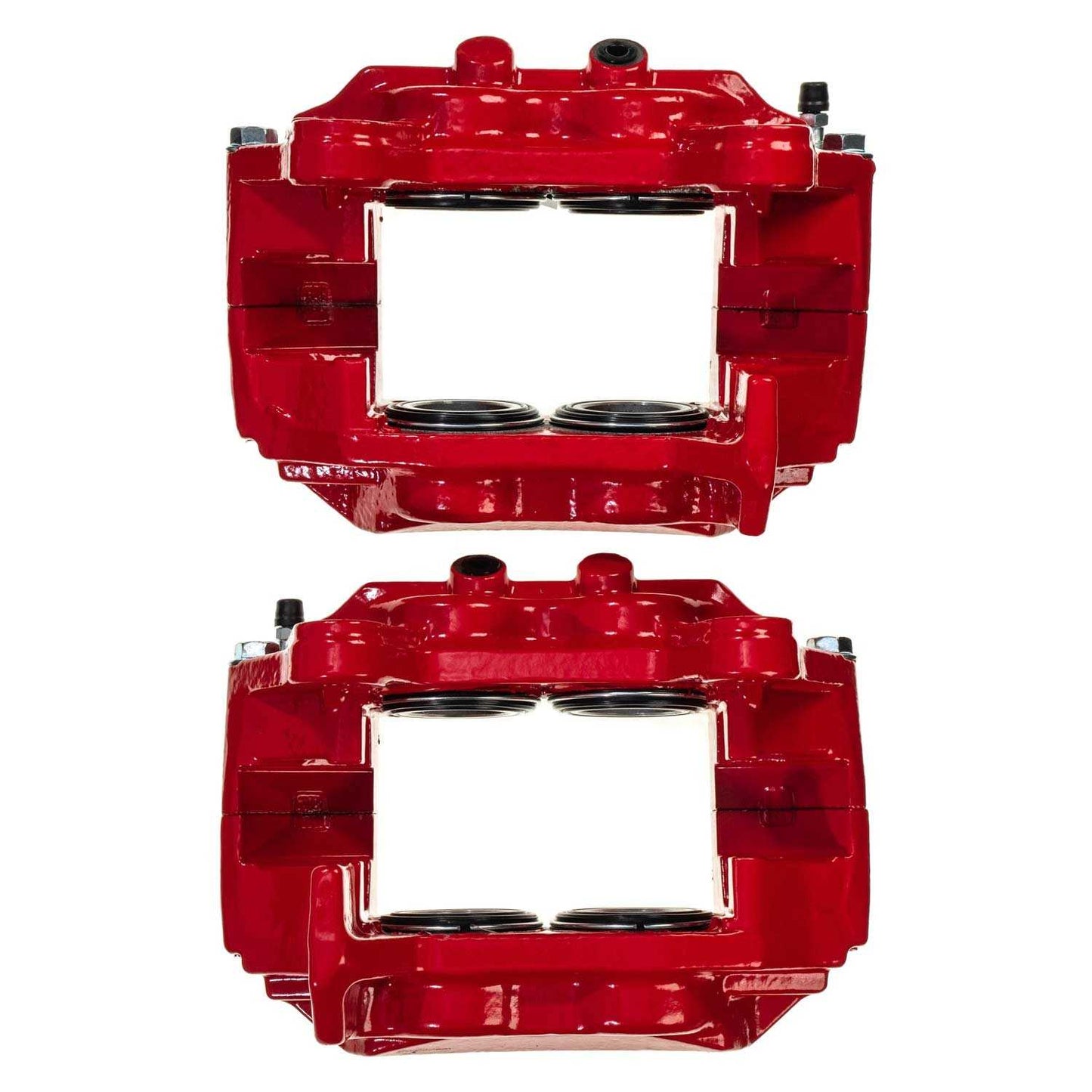 PowerStop Power Stop 01-03 Toyota Sequoia Front Red Calipers w/o Brackets - Pair S2632