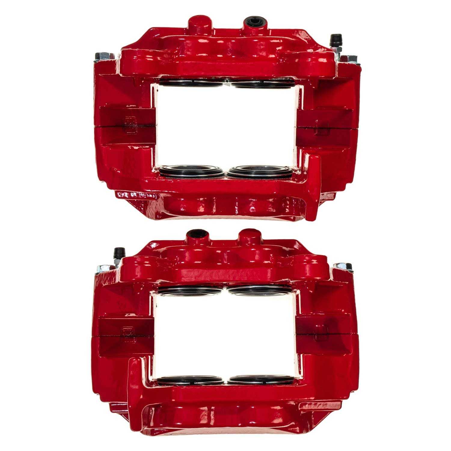 PowerStop Power Stop 01-03 Toyota Sequoia Front Red Calipers w/o Brackets - Pair S2632