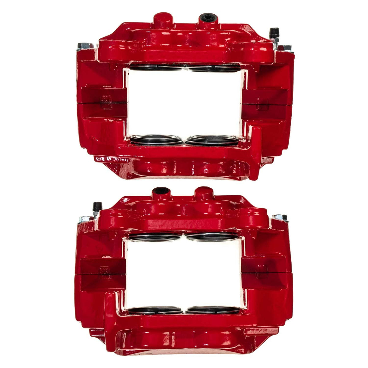 PowerStop Power Stop 01-03 Toyota Sequoia Front Red Calipers w/o Brackets - Pair S2632