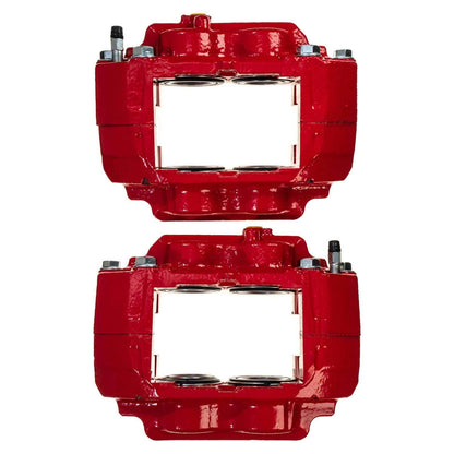 PowerStop Power Stop 98-02 Lexus LX470 Front Red Calipers w/o Brackets - Pair S2634