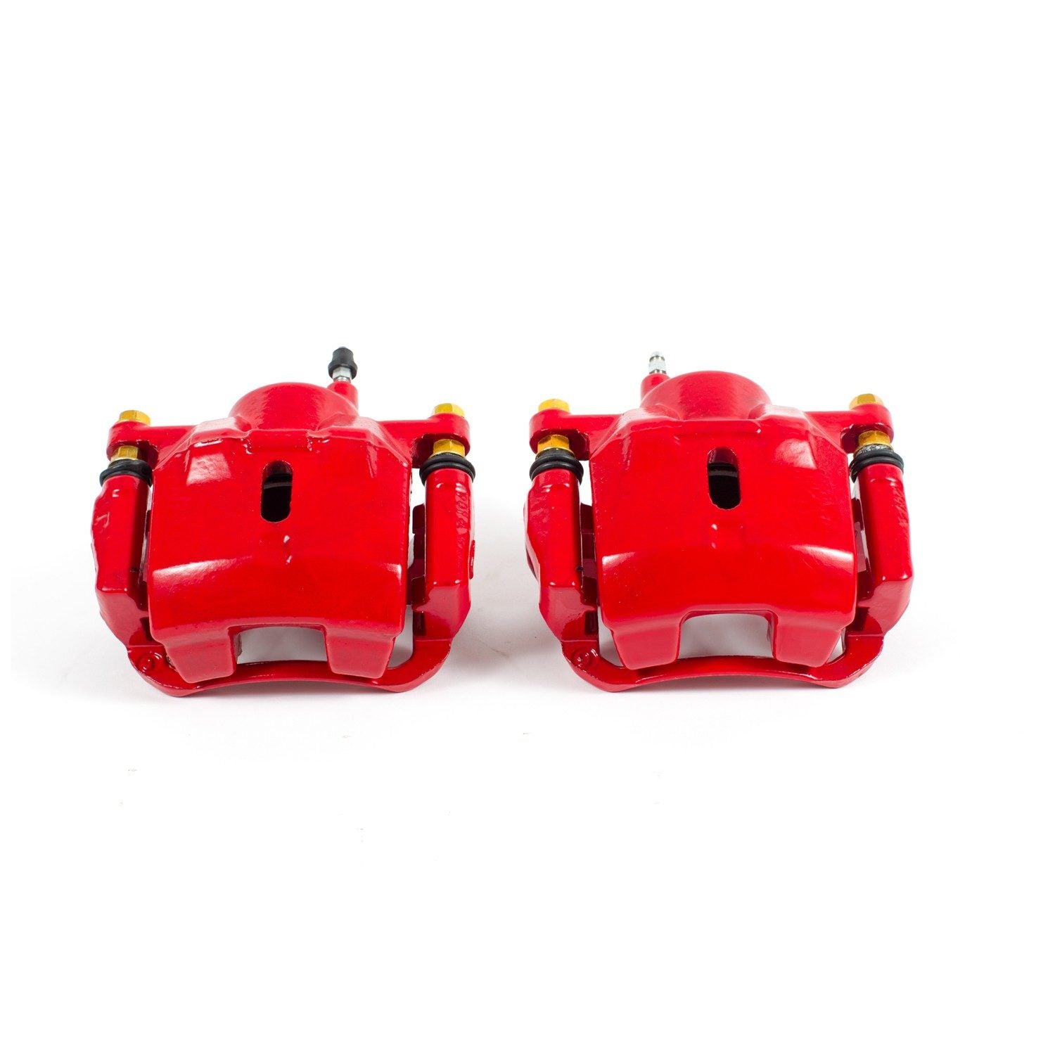 PowerStop Power Stop 01-05 Toyota Echo Front Red Calipers w/Brackets - Pair S2650
