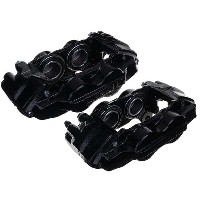 PowerStop Power Stop 01-07 Toyota Sequoia Front Black Caliper - Pair w/o Bracket S2712BLK