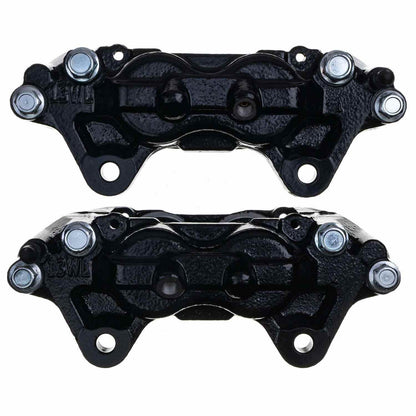 PowerStop Power Stop 01-07 Toyota Sequoia Front Black Caliper - Pair w/o Bracket S2712BLK