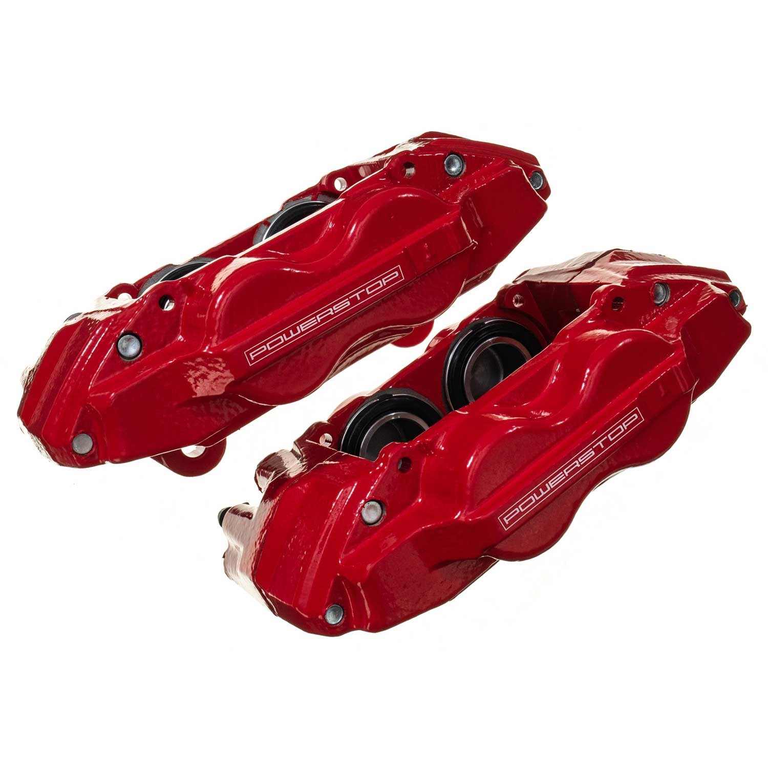 PowerStop Power Stop 01-07 Toyota Sequoia Front Red Calipers w/o Brackets - Pair S2712
