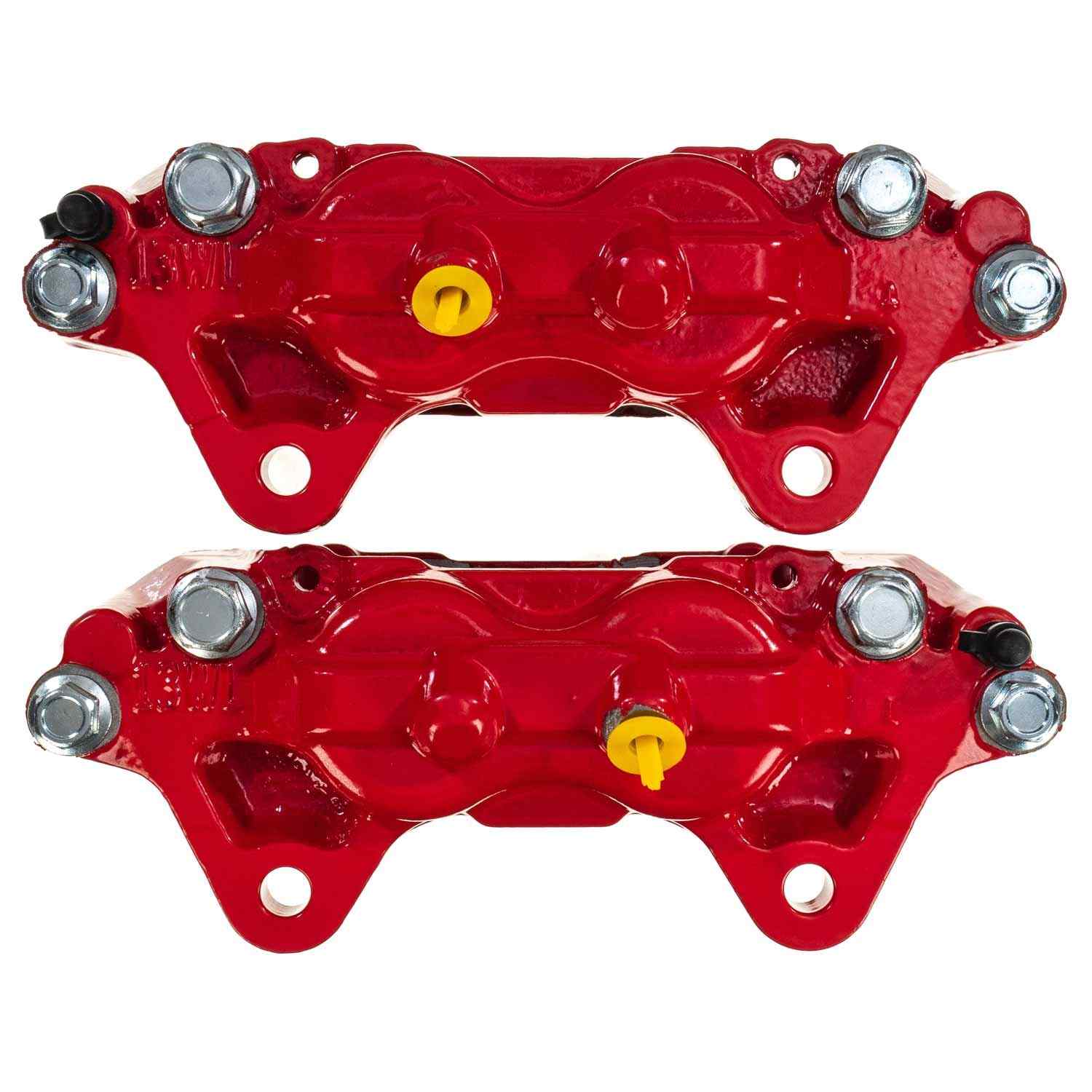PowerStop Power Stop 01-07 Toyota Sequoia Front Red Calipers w/o Brackets - Pair S2712