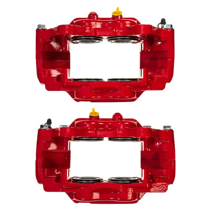 PowerStop Power Stop 01-07 Toyota Sequoia Front Red Calipers w/o Brackets - Pair S2712
