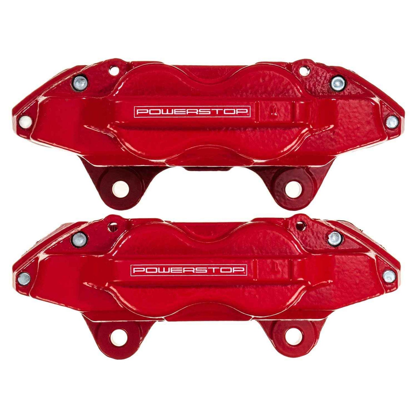 PowerStop Power Stop 01-07 Toyota Sequoia Front Red Calipers w/o Brackets - Pair S2712