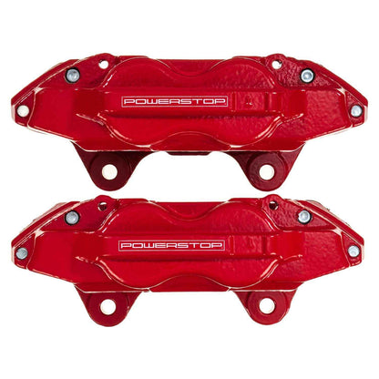 PowerStop Power Stop 01-07 Toyota Sequoia Front Red Calipers w/o Brackets - Pair S2712