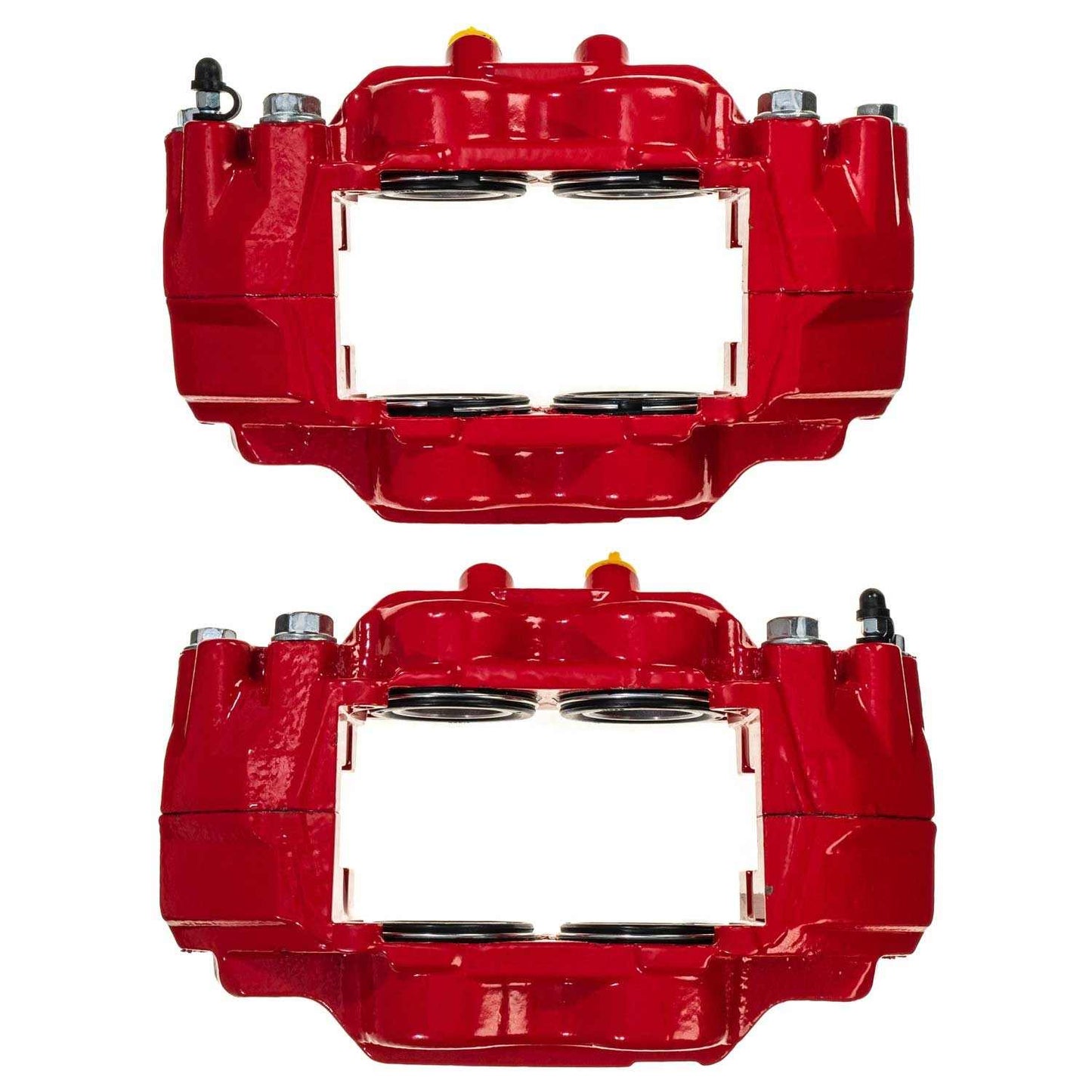 PowerStop Power Stop 01-07 Toyota Sequoia Front Red Calipers w/o Brackets - Pair S2712
