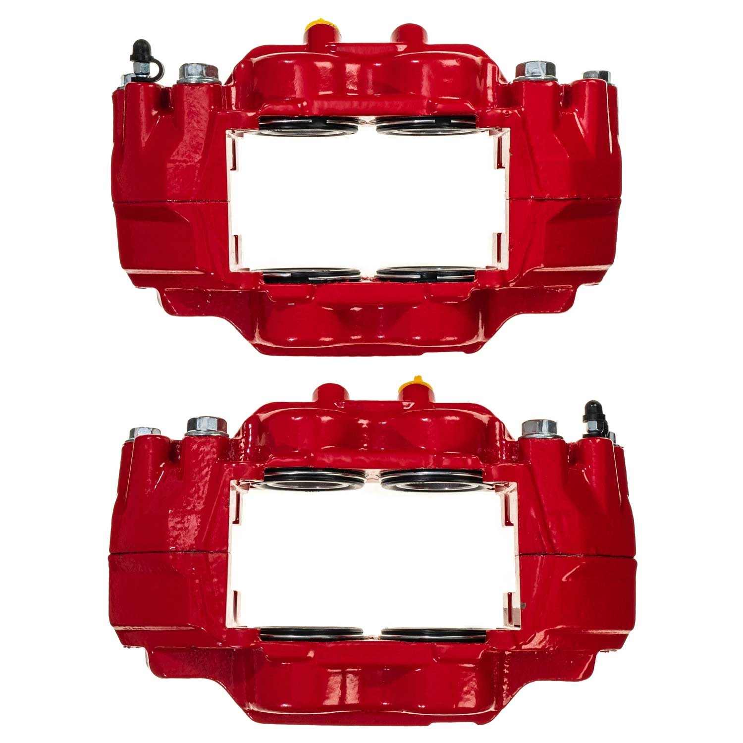 PowerStop Power Stop 01-07 Toyota Sequoia Front Red Calipers w/o Brackets - Pair S2712