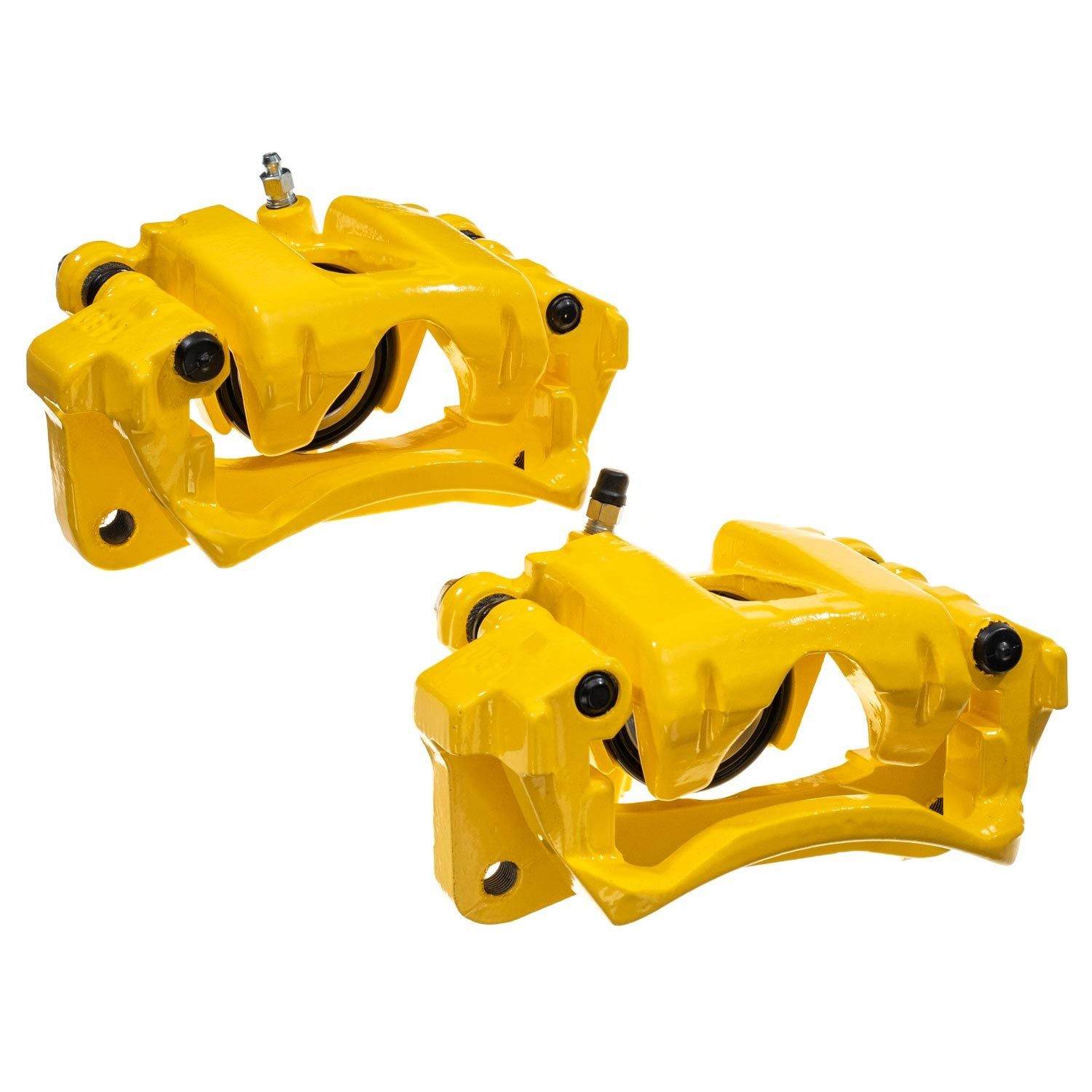 PowerStop Power Stop 01-07 Toyota Sequoia Rear Yellow Caliper w/Bracket (Pair) S2736YLW