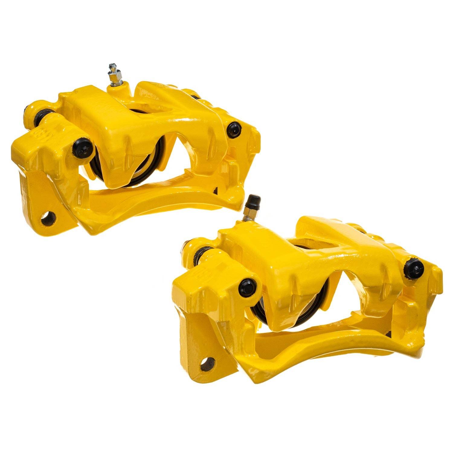 PowerStop Power Stop 01-07 Toyota Sequoia Rear Yellow Caliper w/Bracket (Pair) S2736YLW