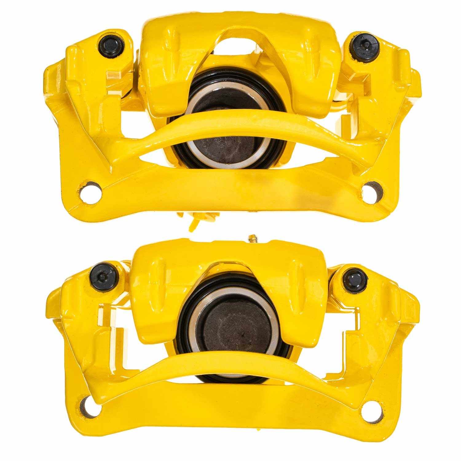 PowerStop Power Stop 01-07 Toyota Sequoia Rear Yellow Caliper w/Bracket (Pair) S2736YLW