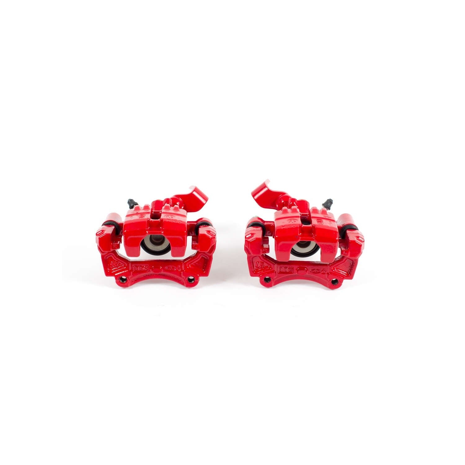 PowerStop Power Stop 01-05 Mazda Miata Rear Red Calipers w/Brackets - Pair S2738