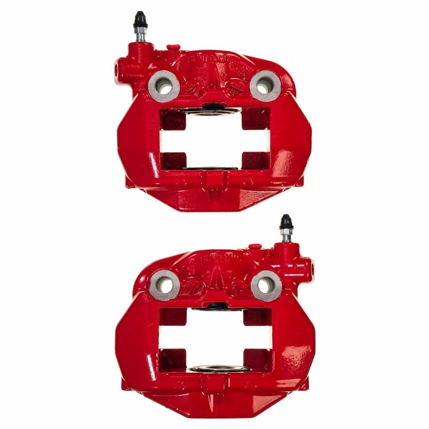 PowerStop Power Stop 01-06 Lexus LS430 Rear Red Calipers w/o Brackets - Pair S2764