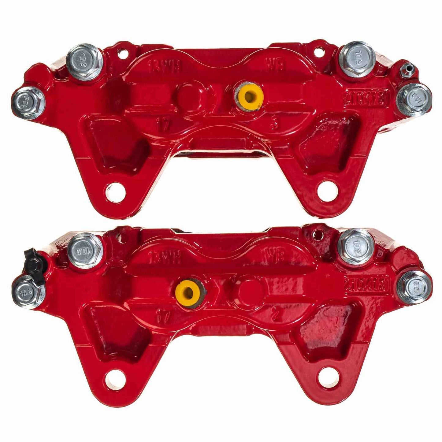 PowerStop Power Stop 03-09 Lexus GX470 Front Red Calipers w/o Brackets - Pair S2766