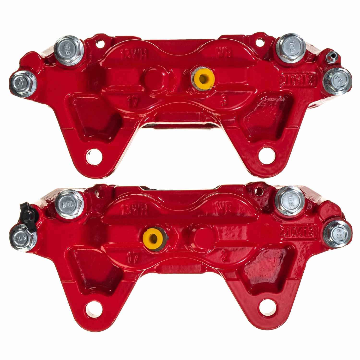 PowerStop Power Stop 03-09 Lexus GX470 Front Red Calipers w/o Brackets - Pair S2766