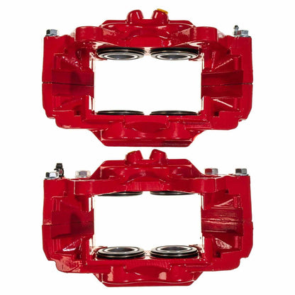 PowerStop Power Stop 03-09 Lexus GX470 Front Red Calipers w/o Brackets - Pair S2766