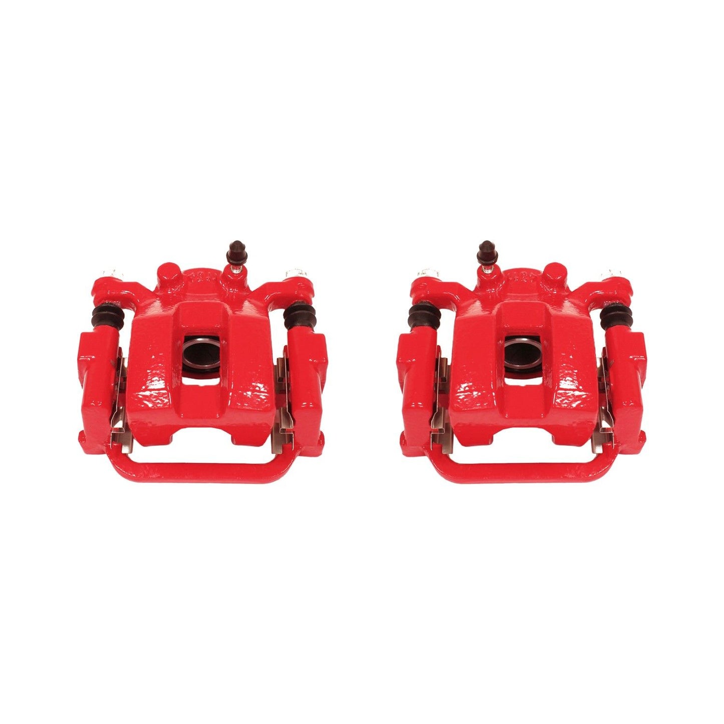 PowerStop Power Stop 03-08 Infiniti FX35 Rear Red Calipers w/Brackets - Pair S2786