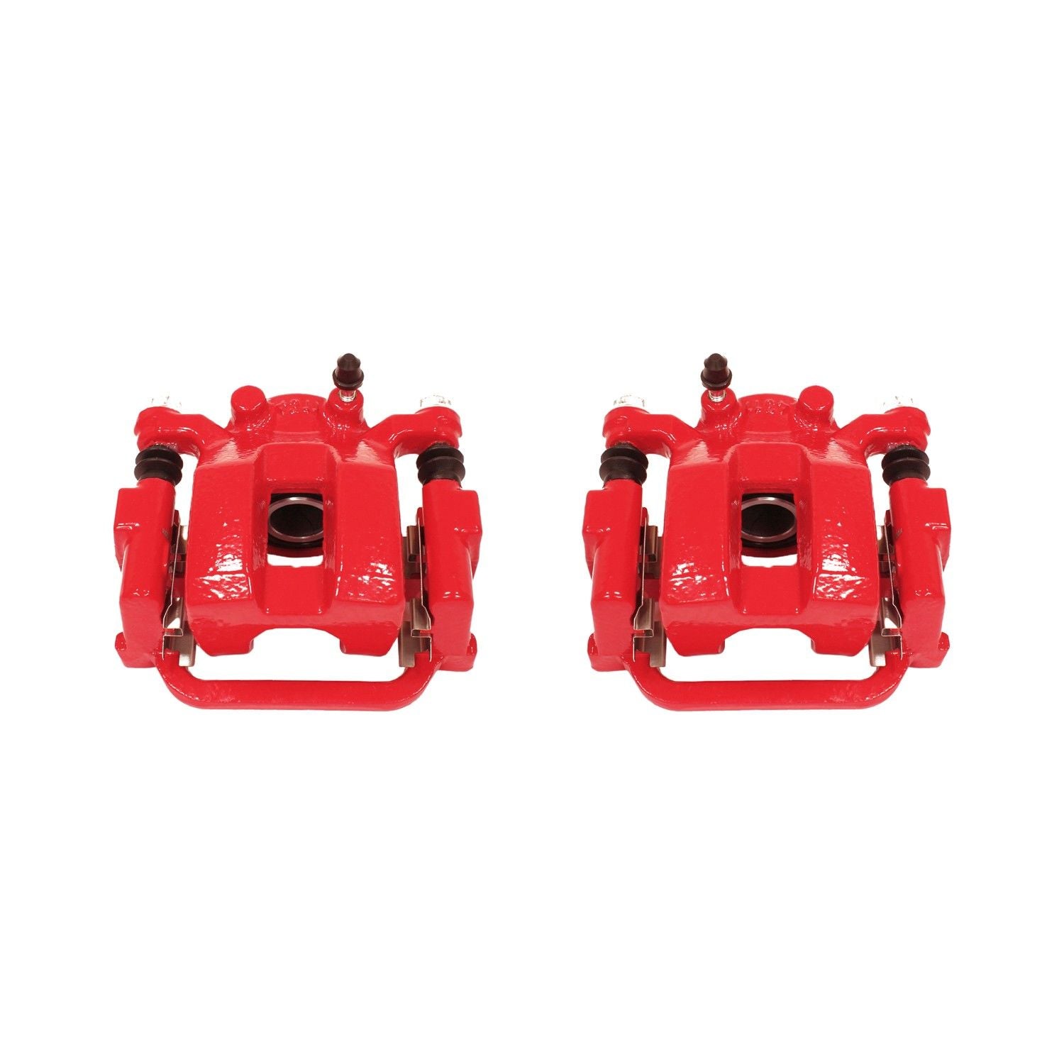 PowerStop Power Stop 03-08 Infiniti FX35 Rear Red Calipers w/Brackets - Pair S2786