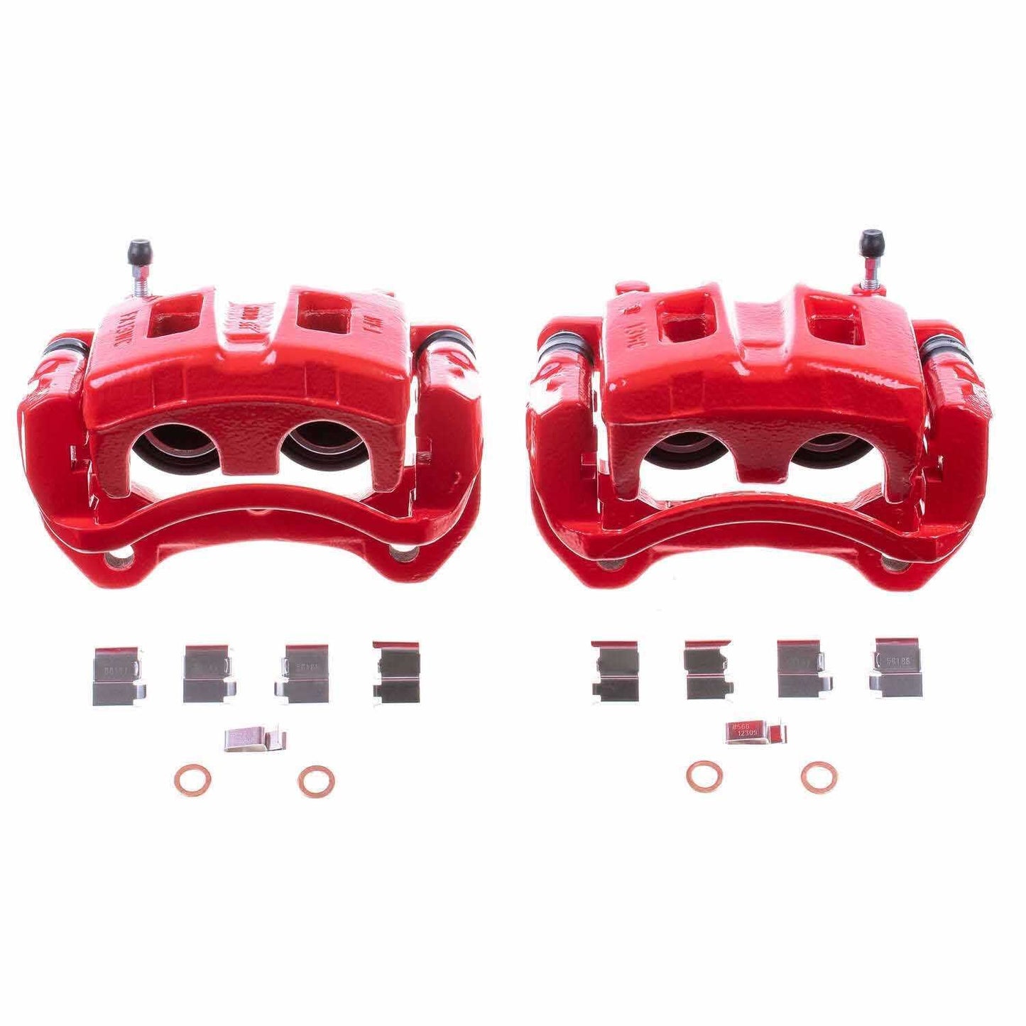 PowerStop Power Stop 2002 Honda Passport Front Red Calipers w/Brackets - Pair S2800