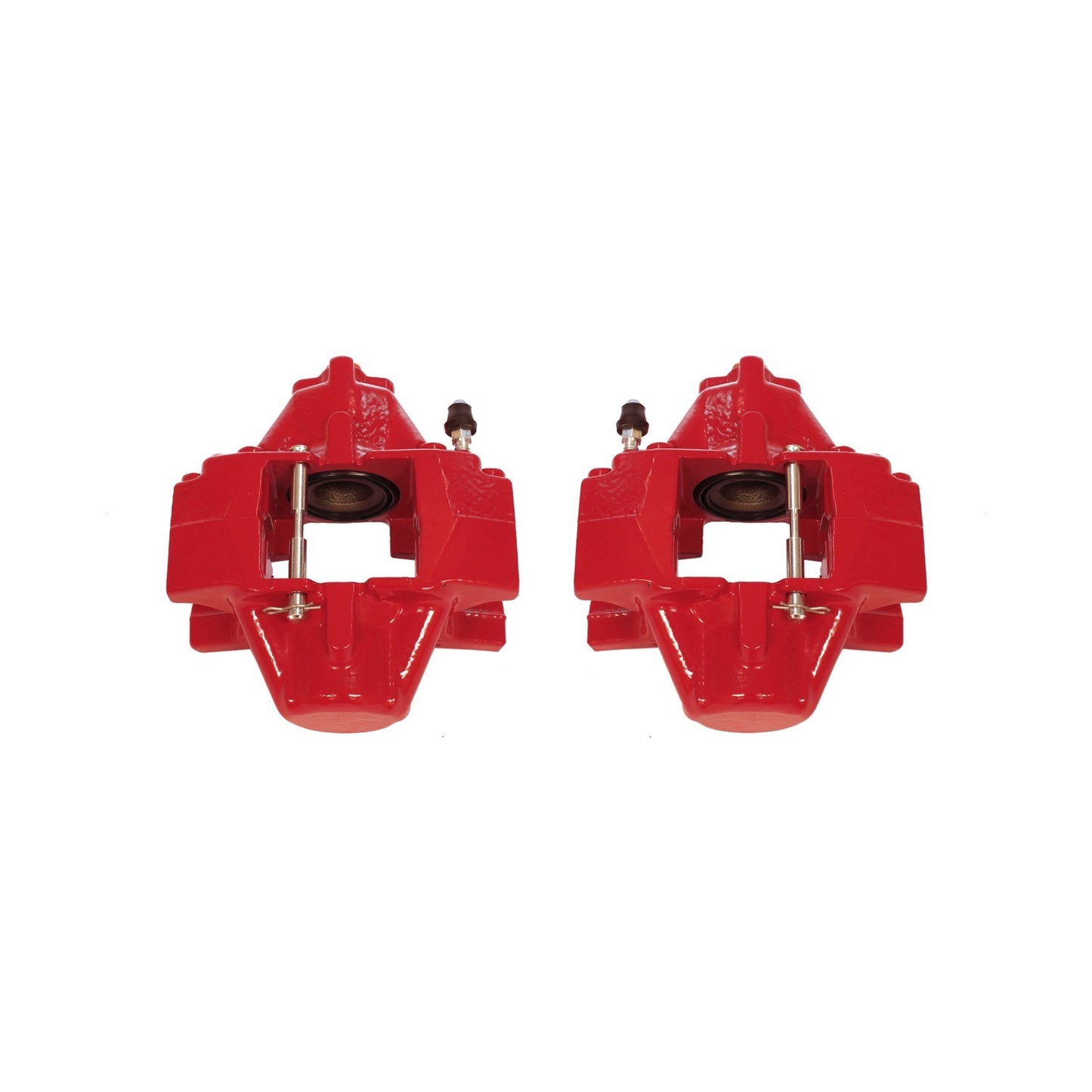 PowerStop Power Stop 98-05 Lexus GS300 Rear Red Calipers w/o Brackets - Pair S2840