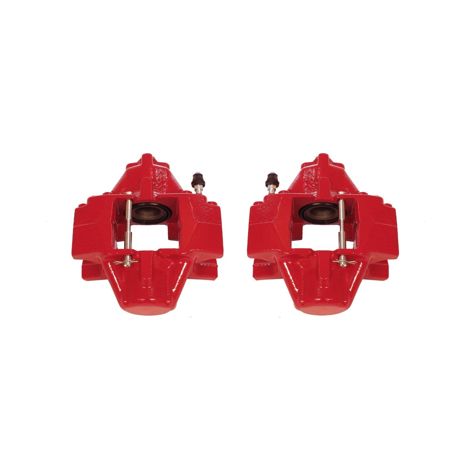 PowerStop Power Stop 98-05 Lexus GS300 Rear Red Calipers w/o Brackets - Pair S2840