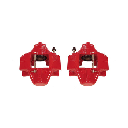 PowerStop Power Stop 98-05 Lexus GS300 Rear Red Calipers w/o Brackets - Pair S2840