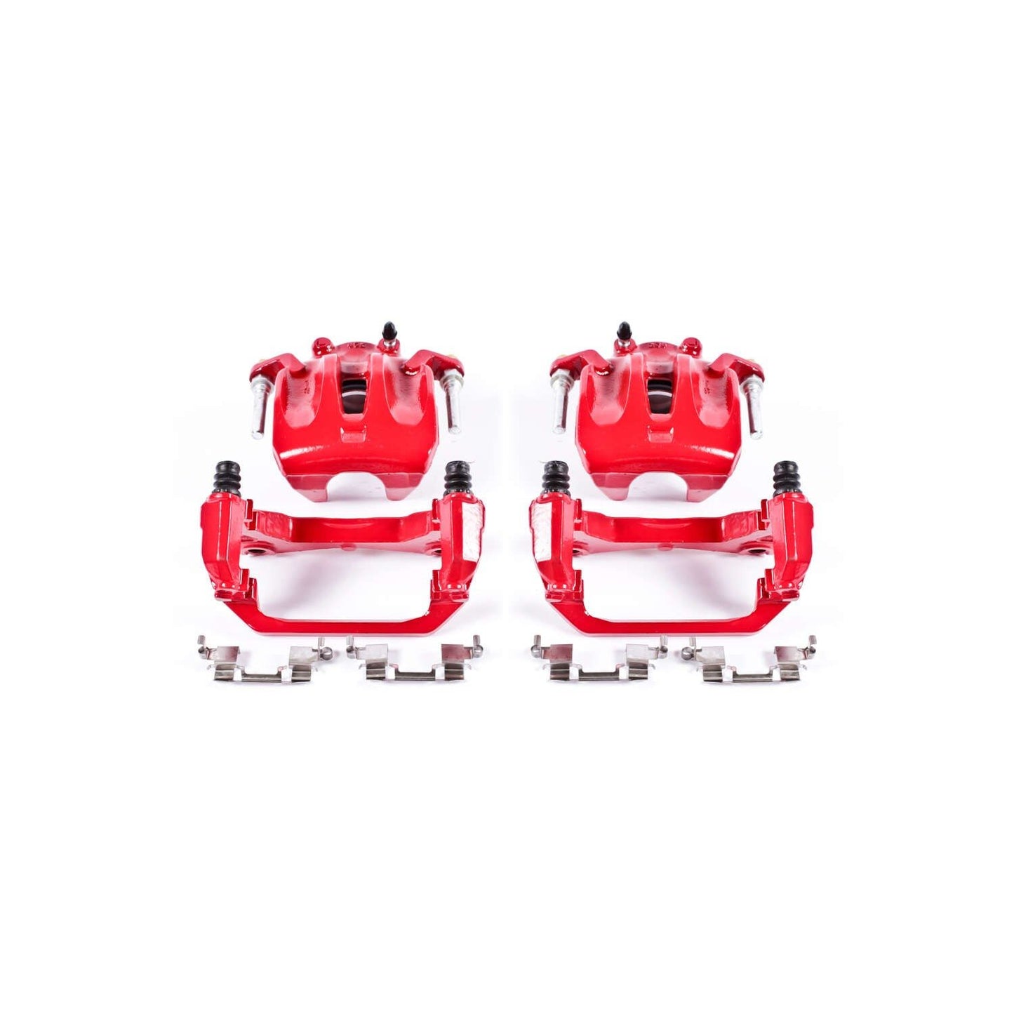 PowerStop Power Stop 03-07 Nissan Murano Front Red Calipers w/Brackets - Pair S2880