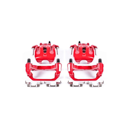 PowerStop Power Stop 03-07 Nissan Murano Front Red Calipers w/Brackets - Pair S2880