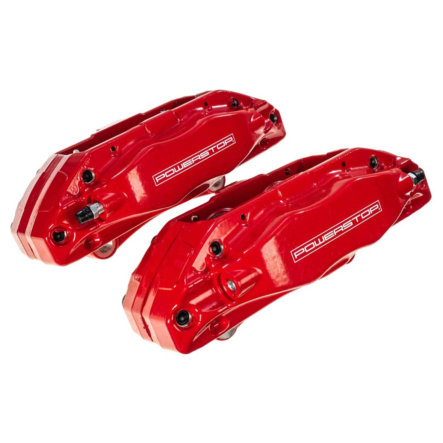 PowerStop Power Stop 04-08 Acura TL Front Red Calipers w/o Brackets - Pair S2892