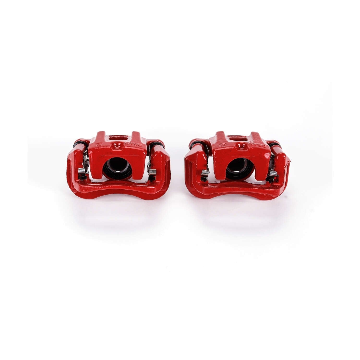 PowerStop Power Stop 04-07 Toyota Highlander Rear Red Calipers w/Brackets - Pair S2904