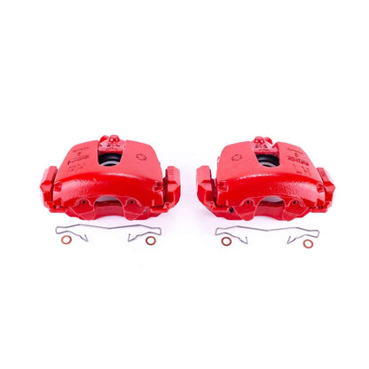 PowerStop Power Stop 14-17 Ford Escape Front Red Calipers w/Brackets - Pair S2942