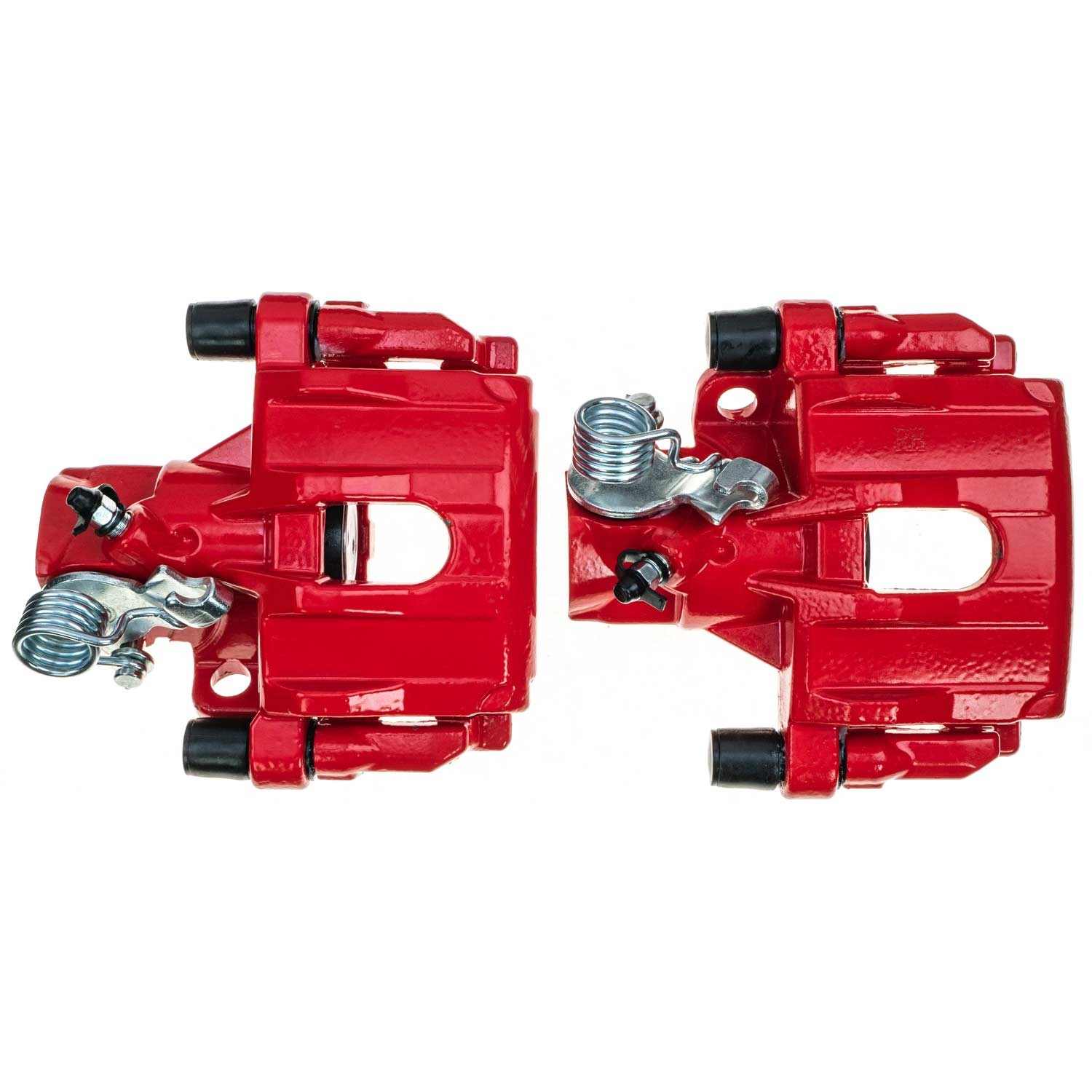 PowerStop Power Stop 04-09 Mazda 3 Rear Red Caliper - Pair (w/Bracket) S2954
