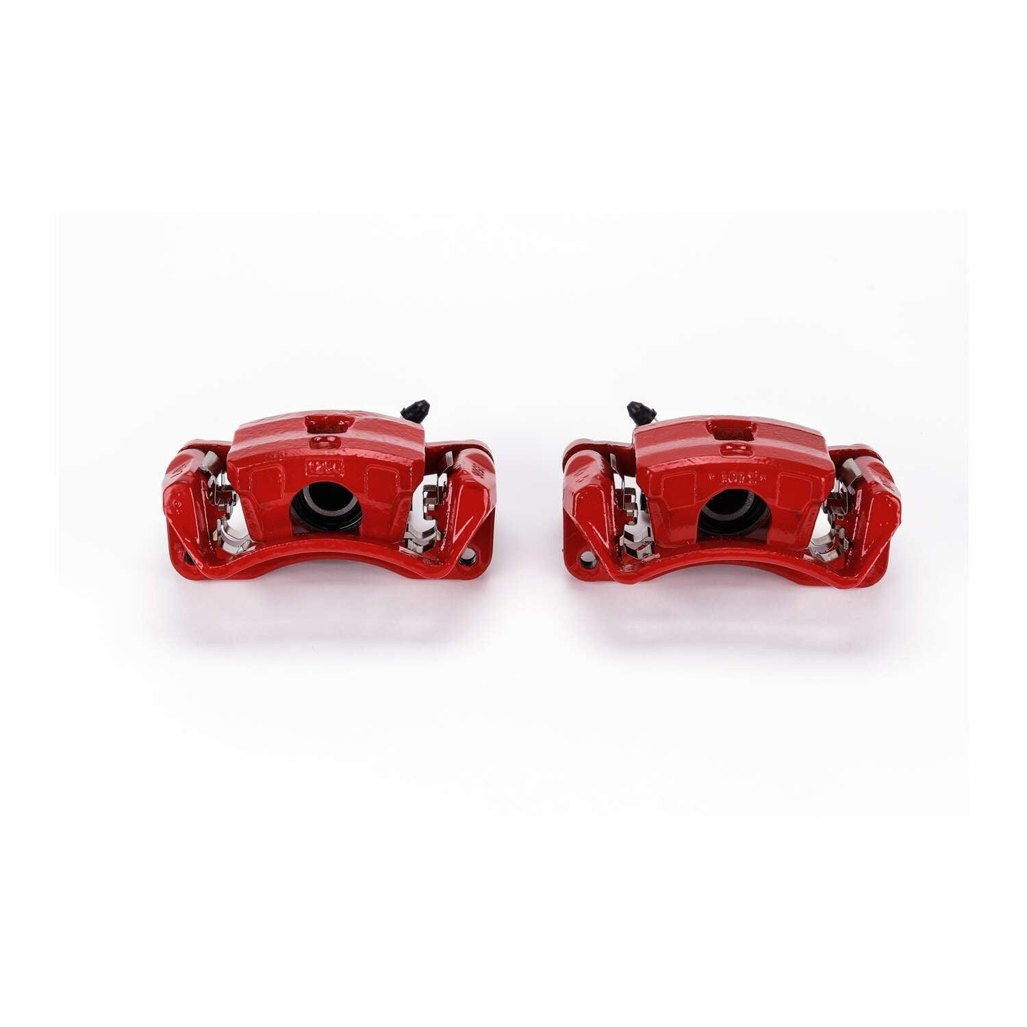 PowerStop Power Stop 06-12 Mitsubishi Eclipse Rear Red Calipers w/Brackets - Pair S2966