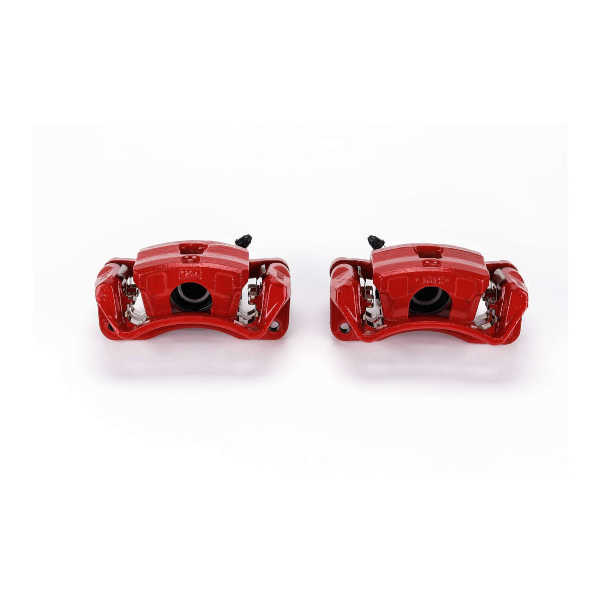 PowerStop Power Stop 06-12 Mitsubishi Eclipse Rear Red Calipers w/Brackets - Pair S2966