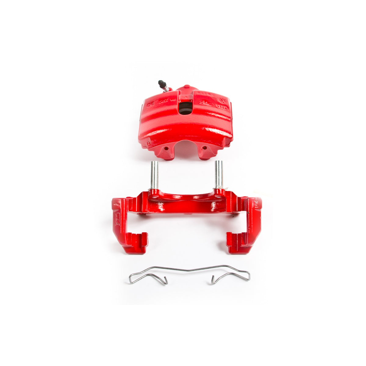 PowerStop Power Stop 10-12 Audi A3 Front Red Calipers w/Brackets - Pair S2974