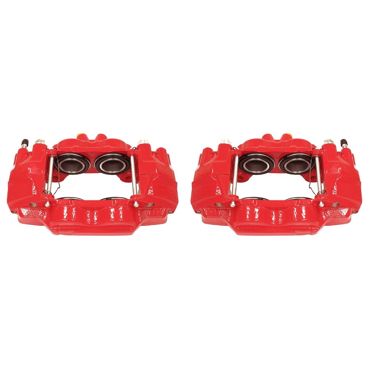 PowerStop Power Stop 03-09 Toyota 4Runner Front Red Calipers w/o Brackets - Pair S2984