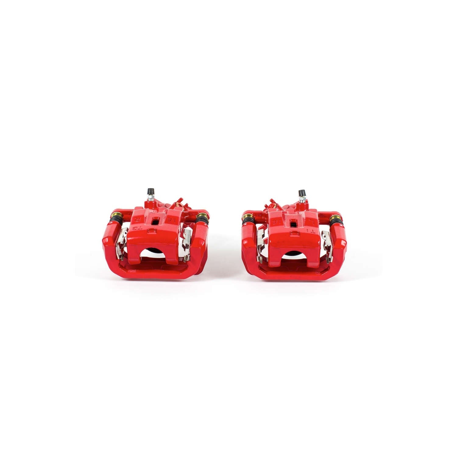 PowerStop Power Stop 04-10 Mazda RX-8 Rear Red Calipers w/Brackets - Pair S2992