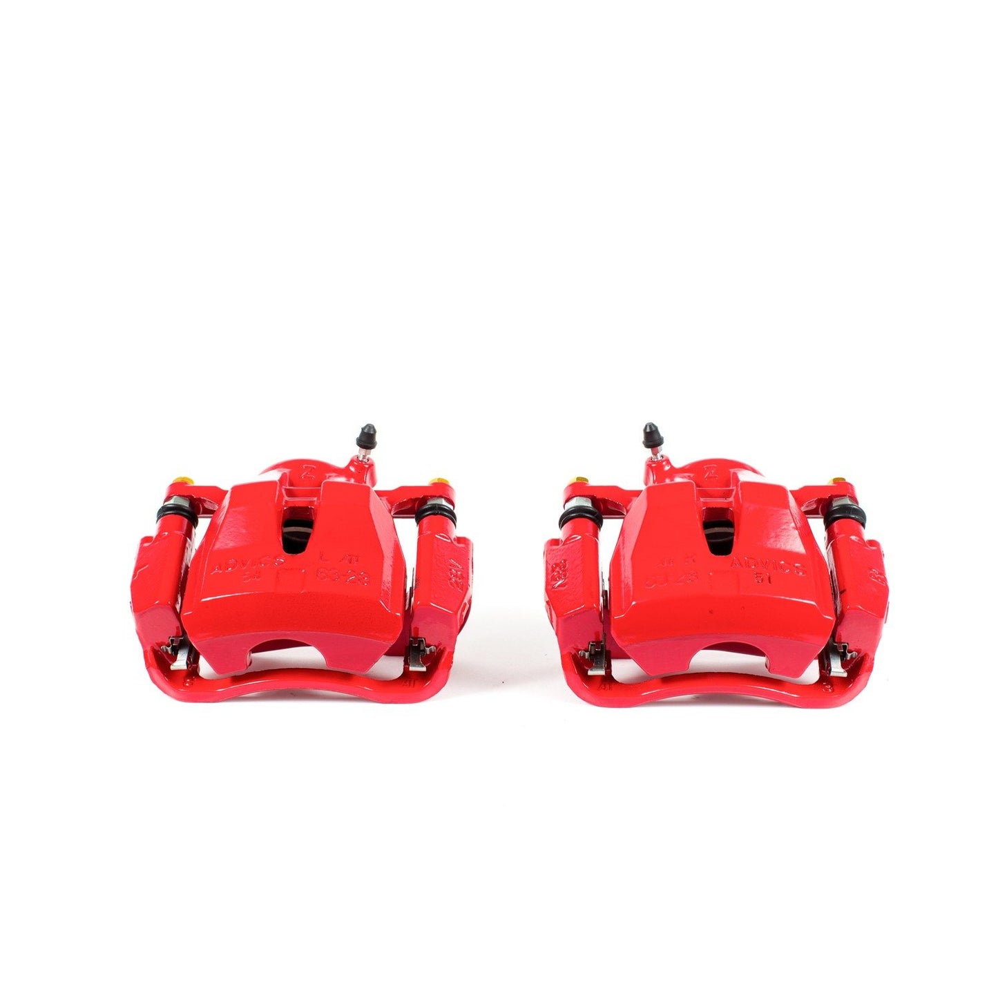 PowerStop Power Stop 09-10 Pontiac Vibe Front Red Calipers w/Brackets - Pair S3194