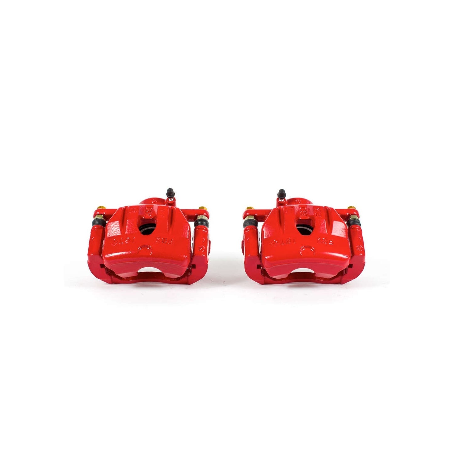 PowerStop Power Stop 04-11 Mazda RX-8 Front Red Calipers w/Brackets - Pair S3248A